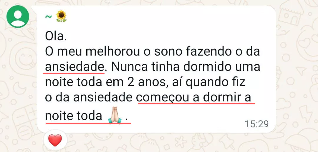 Depoimento - Dormindo a noite toda