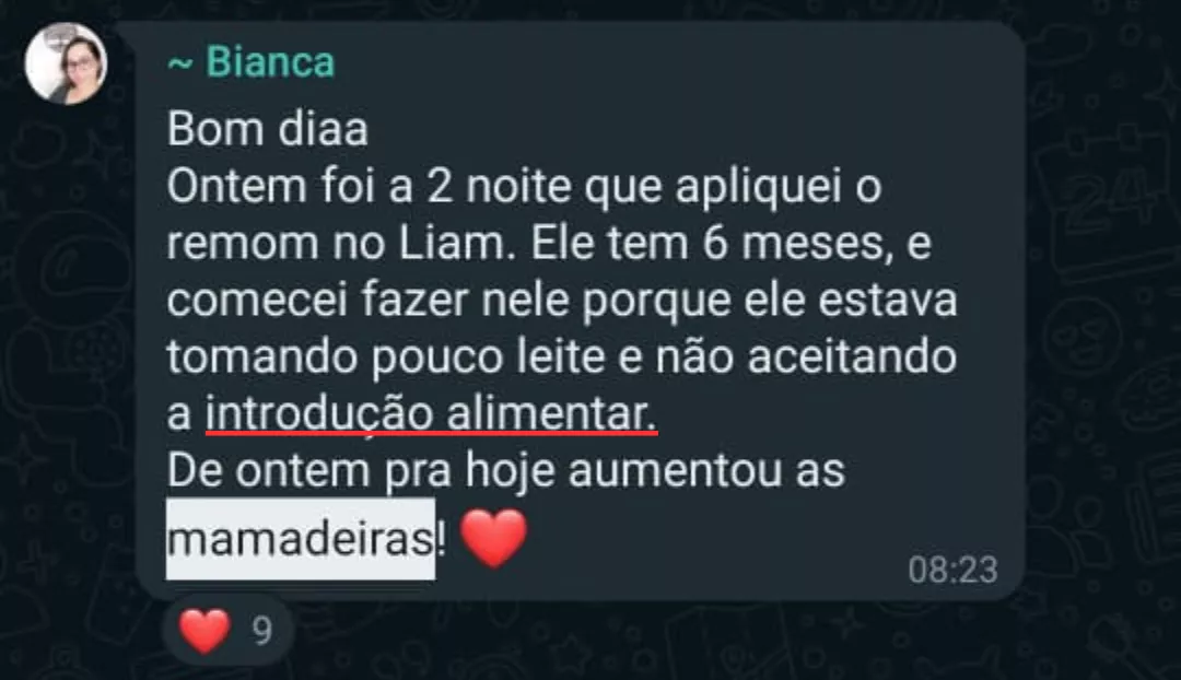 Depoimento - Introdução alimentar